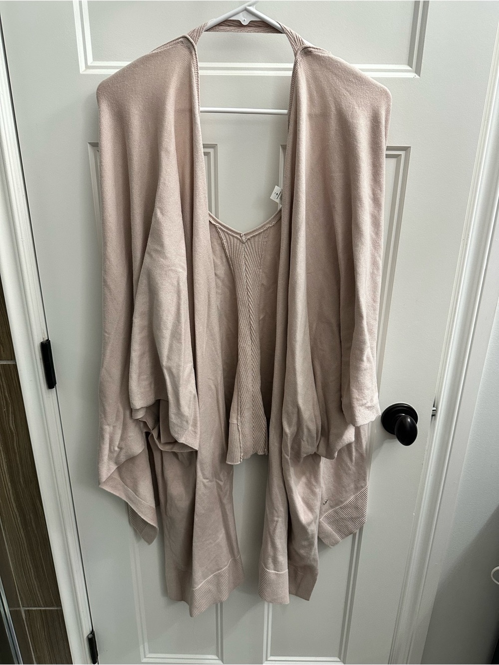 Lululemon Oversized Light Pink Open Back Draped Shall